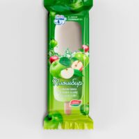 Пломбир ванильный с фруктовой оболочкой