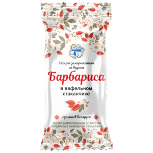 Десерт замороженный со вкусом барбариса